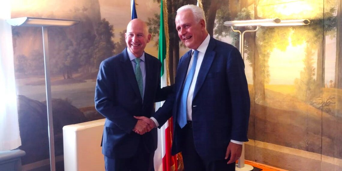 Toscana, il Presidente Giani riceve il nuovo Ambasciatore degli Stati Uniti Jack Markell