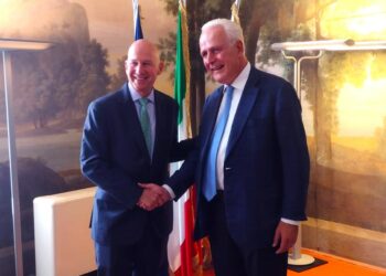 Toscana, il Presidente Giani riceve il nuovo Ambasciatore degli Stati Uniti Jack Markell 