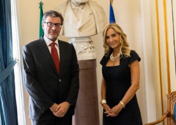 L’Ambasciatrice svizzera Schmutz Kirgoz incontra il Ministro Giorgetti