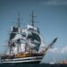 L’Amerigo Vespucci arriva in Brasile. Previste soste a Fortaleza e Rio de Janeiro