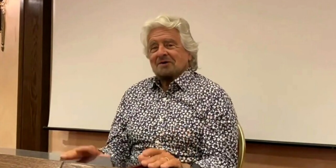 Il videomessaggio in cinese di Beppe Grillo: “Ho chiesto all’ambasciatore di aprire la Via del Basilico”