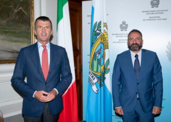 Il Sottosegretario agli Affari Esteri Giorgio Silli in visita a San Marino