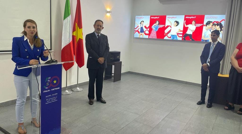 Hanoi, l’Ambasciatore Della Seta riceve i deputati Cattaneo e Onori e incontra la collettività italiana
