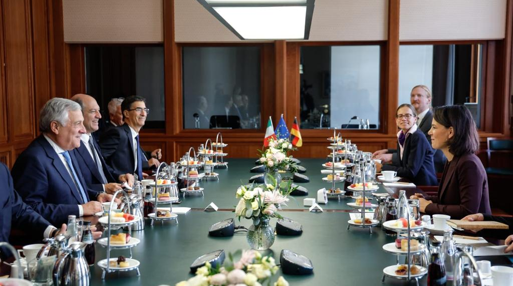 La Missione a Berlino del Ministro degli Affari Esteri Antonio Tajani