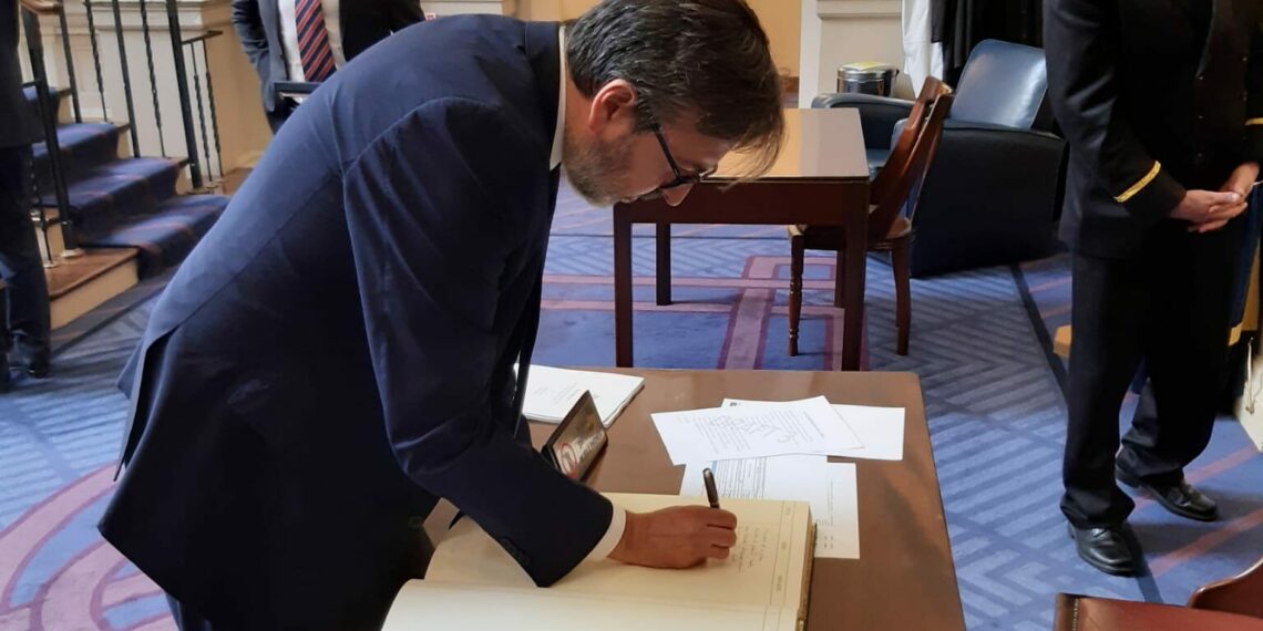 Il Sen. Andrea De Priamo a Dublino per far ripartire il canale parlamentare fra Italia e Irlanda