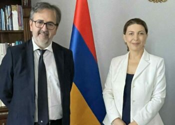 Nagorno Karabakh, l’Ambasciatrice armena Hambardzumyan incontra il Senatore De Priamo