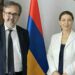 Nagorno Karabakh, l’Ambasciatrice armena Hambardzumyan incontra il Senatore De Priamo