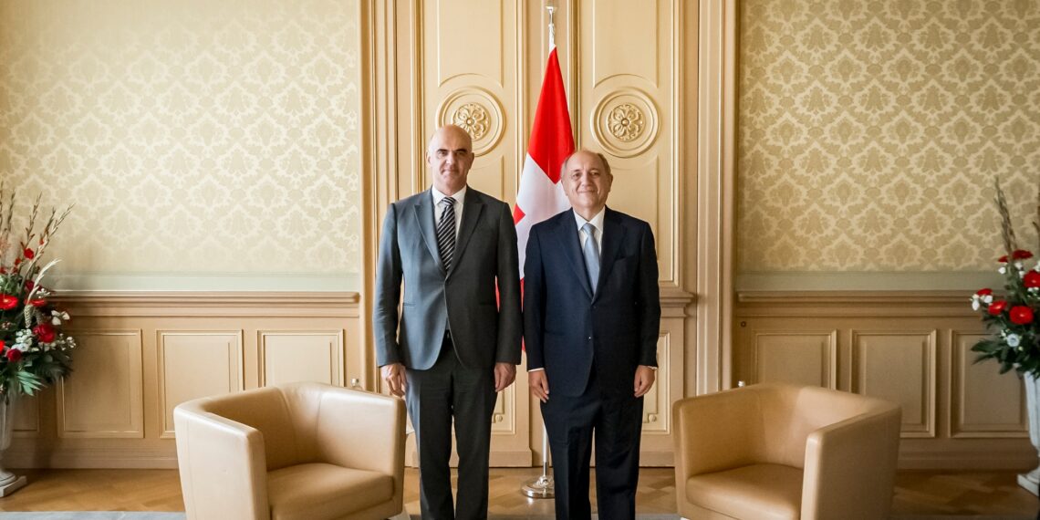 L’Ambasciatore d’Italia in Svizzera Gian Lorenzo Cornado presenta Lettere Credenziali
