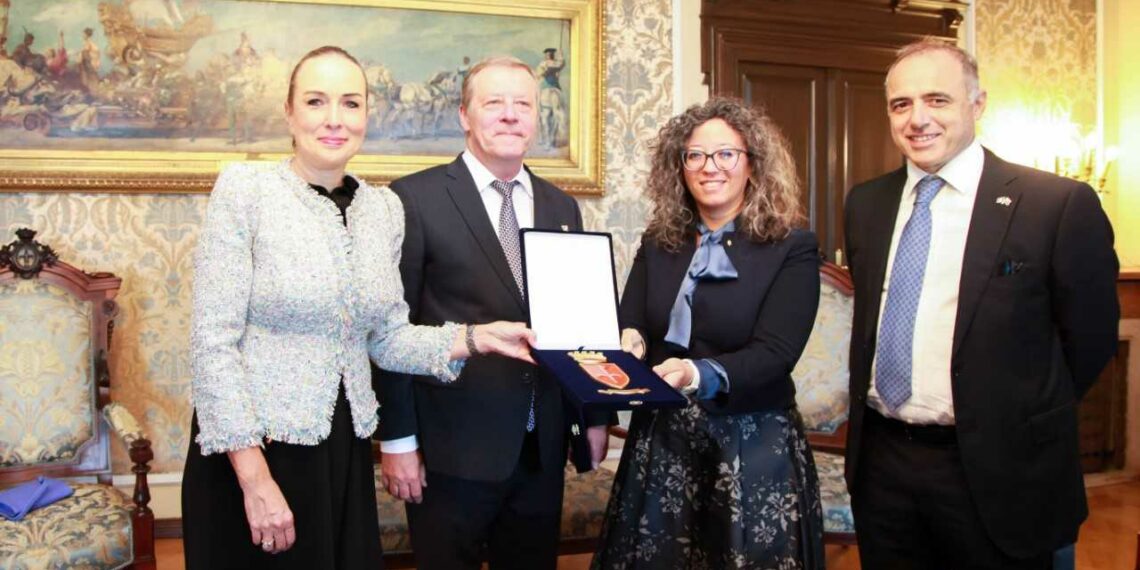 Trieste, il Sindaco Dipiazza riceve il Ministro dei Trasporti slovacco Pavol Iančarič