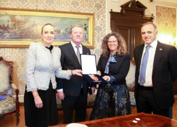 Trieste, il Sindaco Dipiazza riceve il Ministro dei Trasporti slovacco Pavol Iančarič