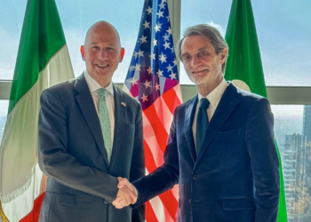 Lombardia, il Presidente Fontana incontra Ambasciatore Stati Uniti Jack Markell
