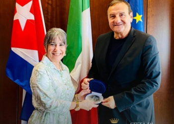 L’Ambasciatrice di Cuba Mirta Granda Averhoff in visita al Comune di Fiumicino