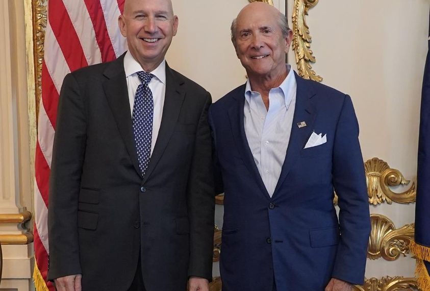 L’Ambasciatore degli States Jack Markell incontra il suo predecessore Lewis Eisenberg