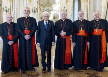 Al Quirinale i Cardinali italiani di nuova nomina
