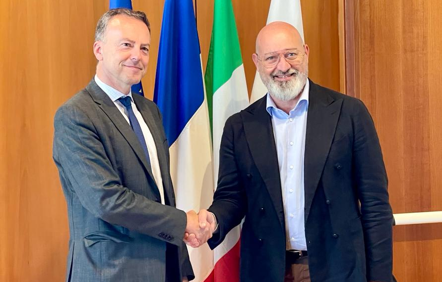 Emilia Romagna, Il presidente Stefano Bonaccini riceve l’ambasciatore francese Martin Briens