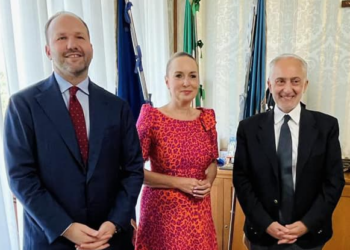 Caserta, il Sindaco Marino riceve Ambasciatrice Slovacchia Wusterova