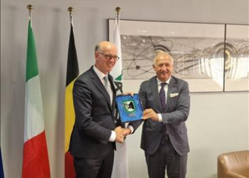 Regione Marche, l’Ambasciatore del Belgio De Bauw ricevuto in visita dall’Assessore Saltamartini