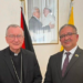 Il Cardinale Parolin visita l’Ambasciata di Palestina presso la Santa Sede