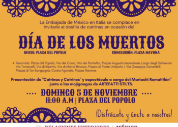 L’Ambasciata del Messico celebra il “Día de los Muertos”, corteo folkloristico a Roma il prossimo 5 novembre