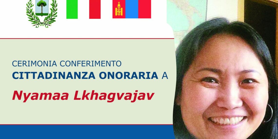 Il Comune di Magione conferisce la cittadinanza onoraria a Nyamaa Lkhagvajav