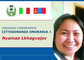 Il Comune di Magione conferisce la cittadinanza onoraria a Nyamaa Lkhagvajav