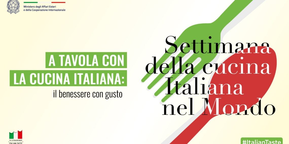 Il Ministro Antonio Tajani apre la VIII edizione della Settimana della Cucina Italiana nel Mondo