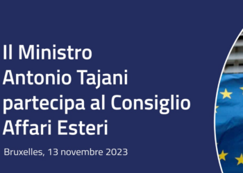 Partecipazione del Ministro Antonio Tajani al Consiglio Affari Esteri dell’Unione Europea