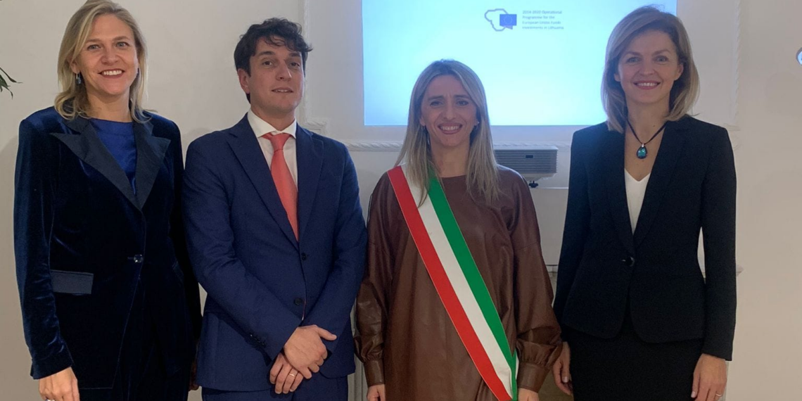 Inaugurato a Macerata il nuovo Consolato della Lituania alla presenza dell’Ambasciatrice Kreiviene