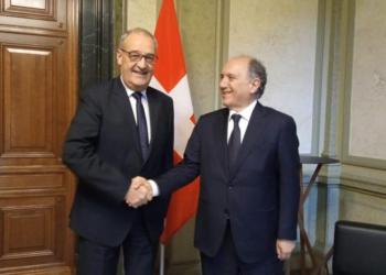 Svizzera, l’Ambasciatore Cornado incontra il Capo Dipartimento Federale dell’Economia Guy Parmelin