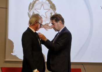 Algarve, Onorificenza di Cavaliere della Stella d’Italia al Console Francesco Berrettini
