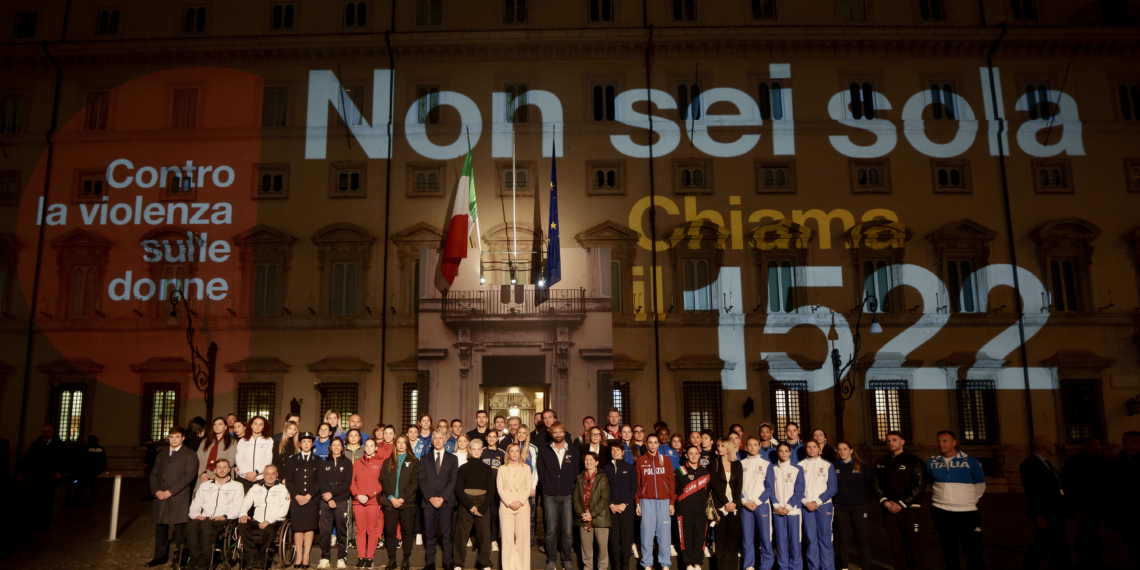 Giornata internazionale per l’eliminazione della violenza contro le donne, cerimonia a Palazzo Chigi