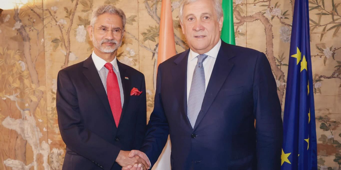 Italia-India, il Ministro Tajani incontra omologo indiano Subrahmanyam Jaishankar