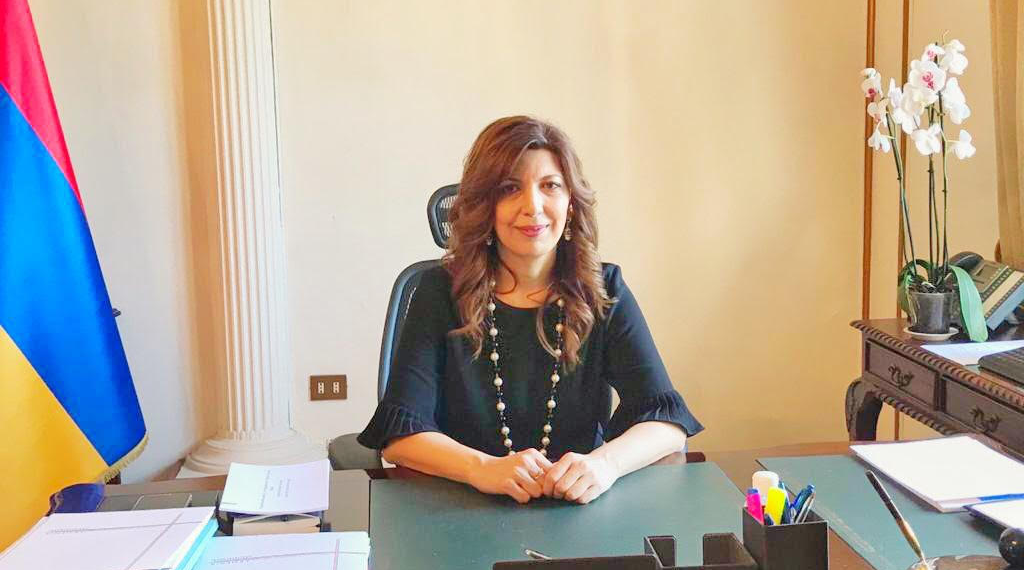 Tsovinar Hambardzumyan, Ambasciatore della Repubblica d’Armenia in Italia: “Il sostegno degli italiani non è mai mancato nei giorni più bui e drammatici della nostra storia”