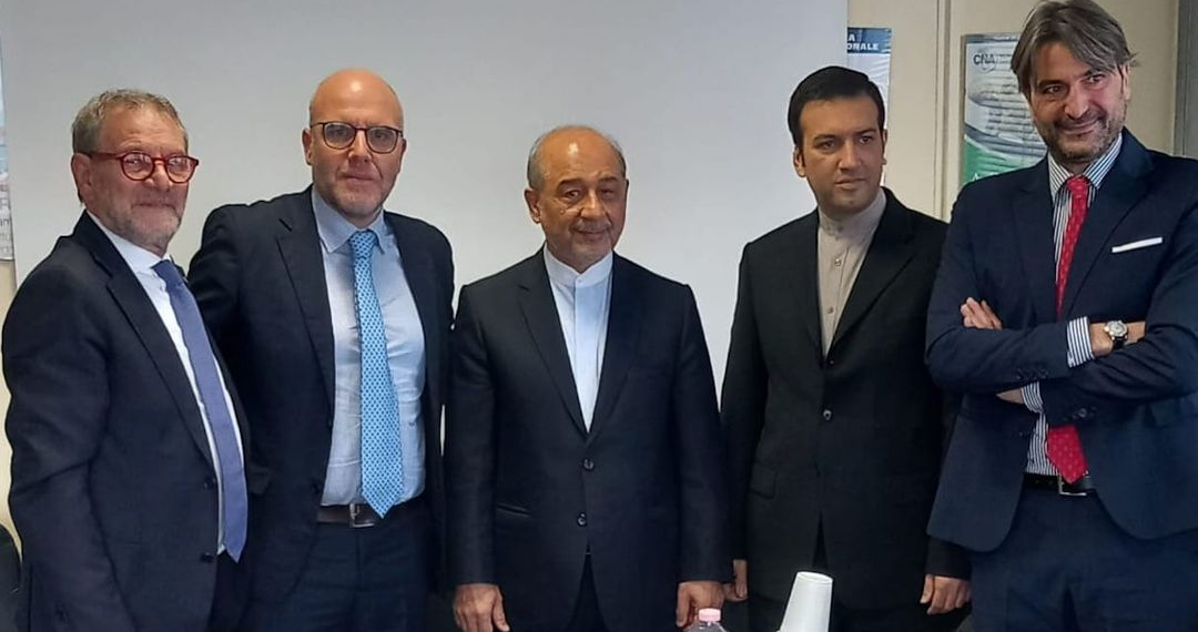 I vertici di Cna Campania Nord incontrano l’Ambasciatore dell’Iran