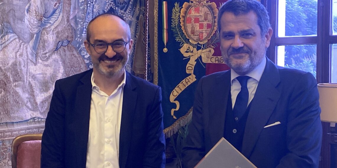 Cagliari, il sindaco Truzzu accoglie in Municipio l’Ambasciatore di Spagna