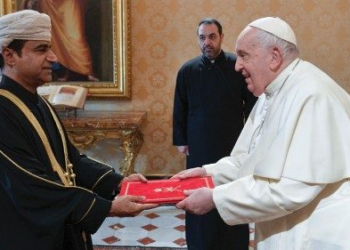 Vaticano, il nuovo Ambasciatore del Sultanato di Oman presenta Lettere Credenziali