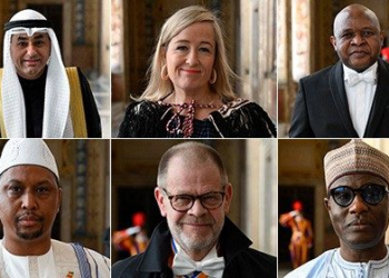 Santa Sede, sei nuovi Ambasciatori presentano Lettere Credenziali