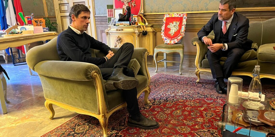 Perugia, ricevuto dal sindaco Romizi l’Ambasciatore di Spagna Fernandez-Palacios Martinez