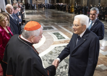 Al Quirinale la cerimonia per lo scambio degli auguri di fine anno con il Corpo Diplomatico