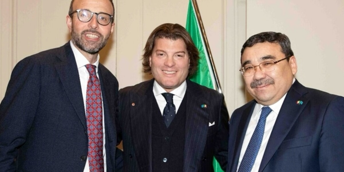 L’Ambasciatore del Kazakistan Sembayev partecipa a scambio auguri organizzato dal Consolato in Toscana