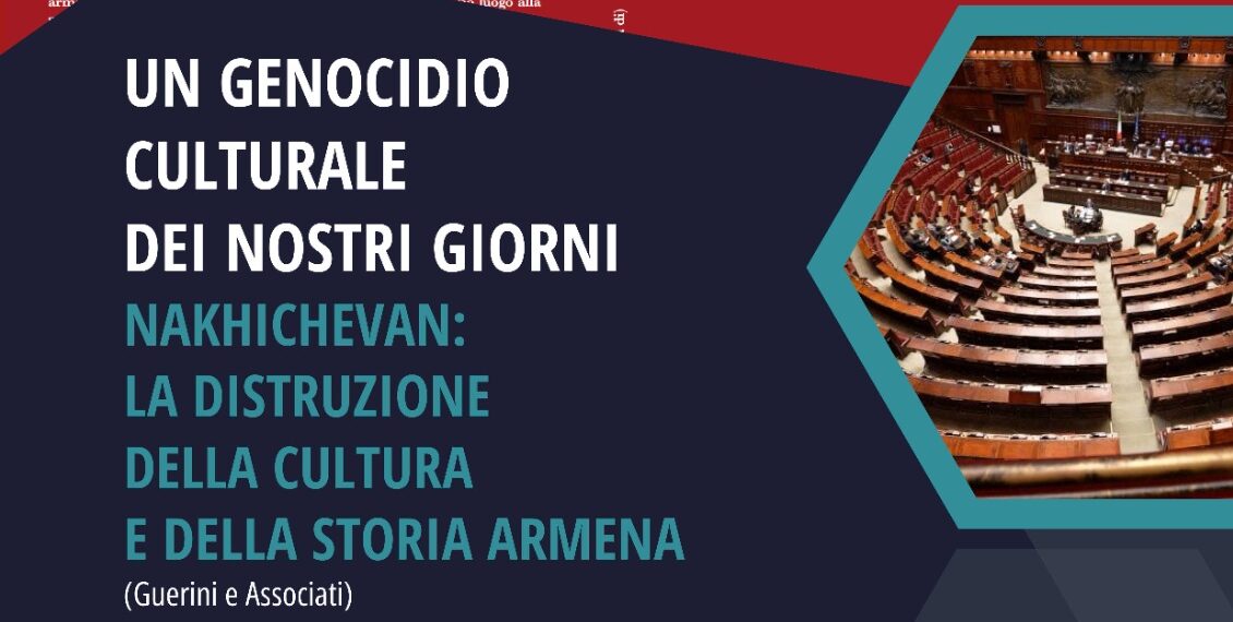 Armenia, martedì alla Camera presentazione del libro “Un genocidio culturale dei nostri giorni”