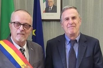 Ascoli Piceno, il neo prefetto Sante Copponi incontra il Console della Repubblica di Moldova Roberto Galanti