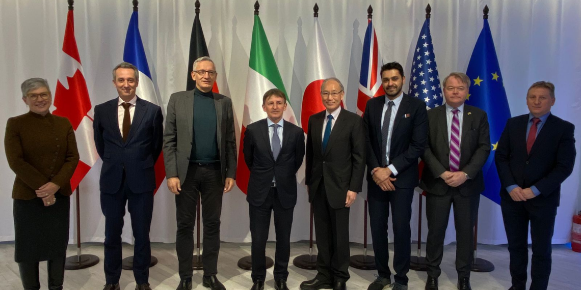 Al via il coordinamento italiano del Gruppo di Supporto degli Ambasciatori G7 a Kiev
