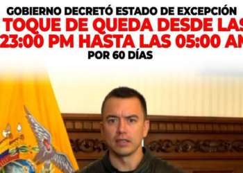 Coprifuoco in Ecuador, l’avviso dell’Ambasciata d’Italia a Quito per i connazionali