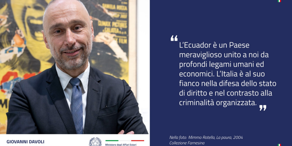 Giovanni Davoli è il nuovo Ambasciatore d’Italia in Ecuador