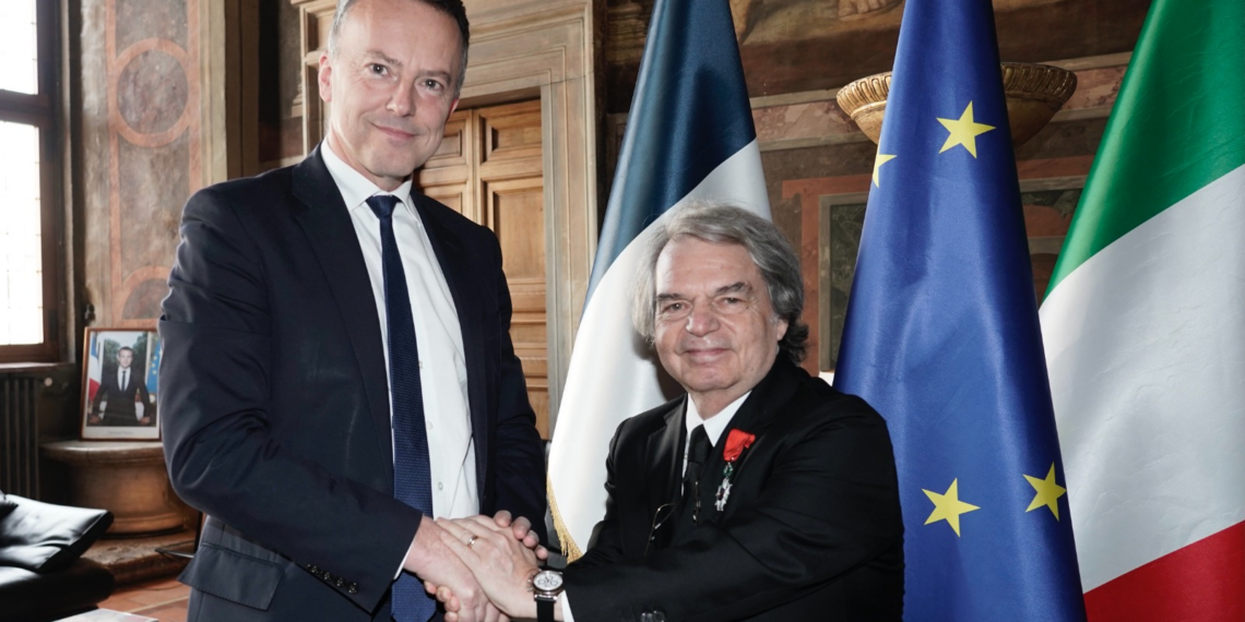 Renato Brunetta insignito Chevalier de la Légion d’Honneur dall’Ambasciatore di Francia
