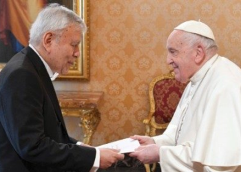 Il nuovo ambasciatore del Perú presso la Santa Sede presenta Lettere Credenziali