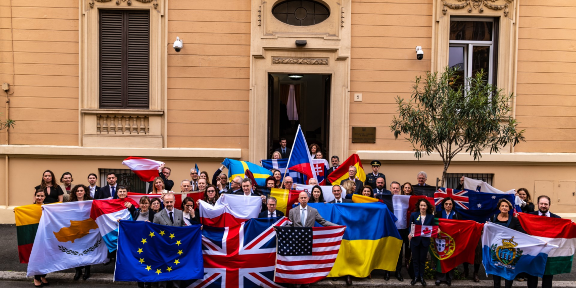 A Roma manifestazioni di solidarietà all’Ucraina a due anni dall’inizio del conflitto