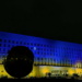 Secondo Anniversario aggressione russa, Farnesina illuminata con i colori della bandiera ucraina