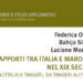 “I rapporti tra Italia e Marocco nel XIX secolo” nel terzo volume della collana “Memorie e studi diplomatici”